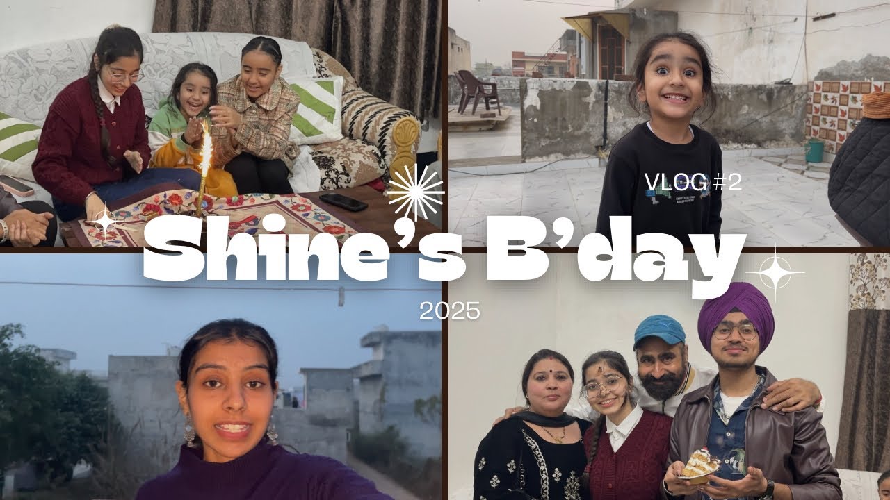 Shine Da B’day Celebration 2025 ❤️🎉| Harman Speaks 