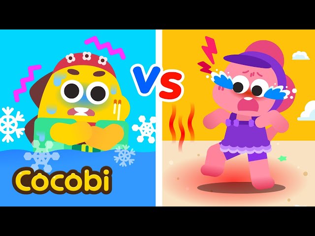 Hot vs Cold Challange Song🥵🥶Sunscreen Safety at the Beach
