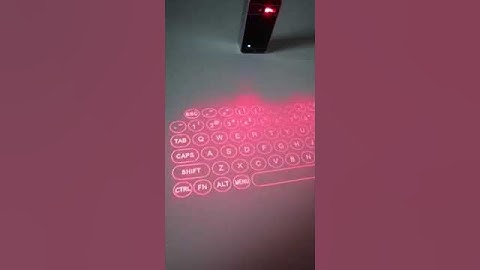 Laser Projection Keyboard #compactdesign #amazon #modernconvenience