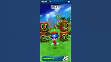 Knuckles Sonic 2 Movie Character | Sonic Dash Gameplay | #knuckles #sonicdash #shorts #salvicgamer