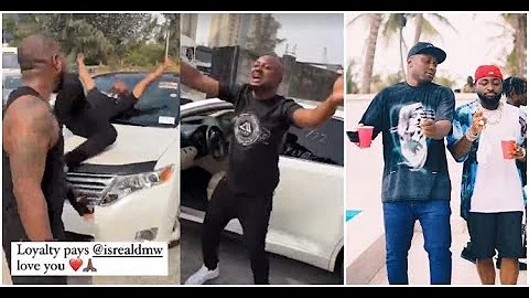 DAVIDO BUYS HIS P.A ISREAL DMW A BRAND NEW CAR WORTH MILLIONS OF NAIRA