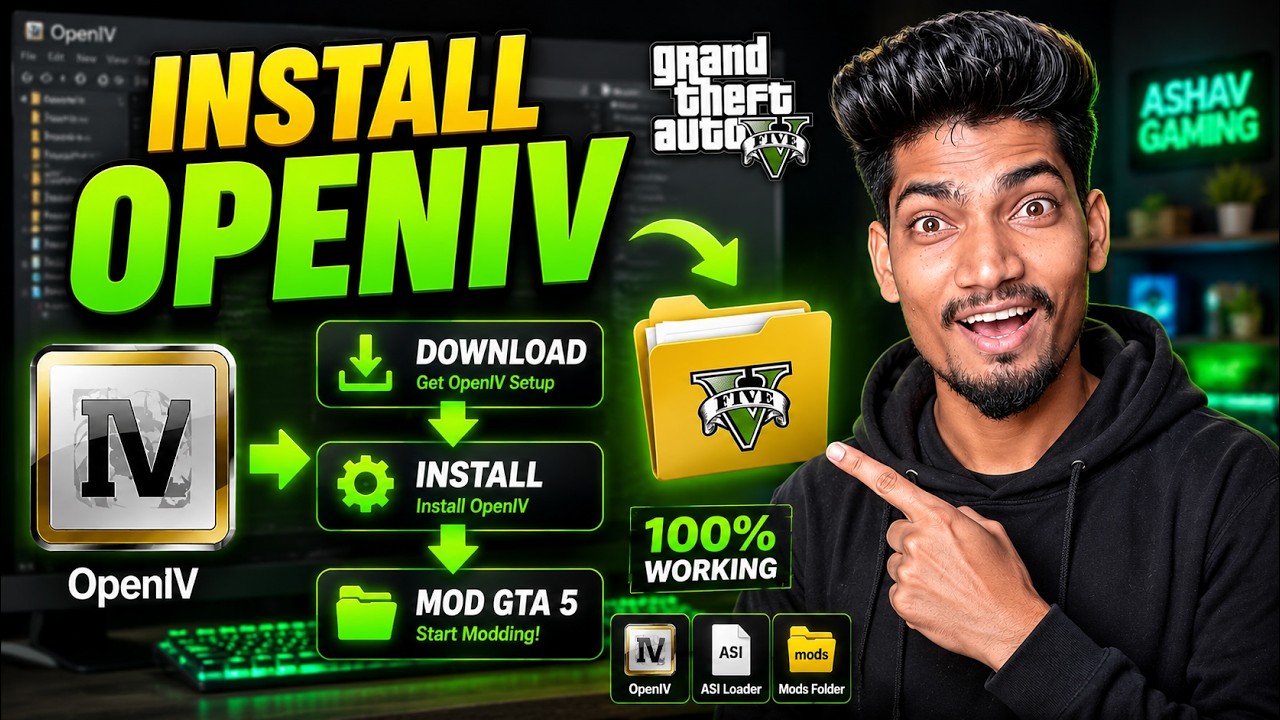 How to Install OpenIV in GTA 5 (Latest Version 4.1) | Easy Guide 2025 ...