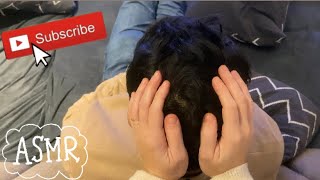 ASMR⚡️Most gentle hair play and scalp touches with mouth sounds! (LOFI)