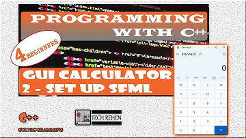 C++ SFML Calculator App (Part 2) | Setup Project & Create First Window in VS Code