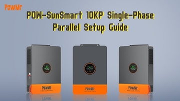 How Do You Set Up Single-Phase Parallel for POW-SunSmart 10KP?