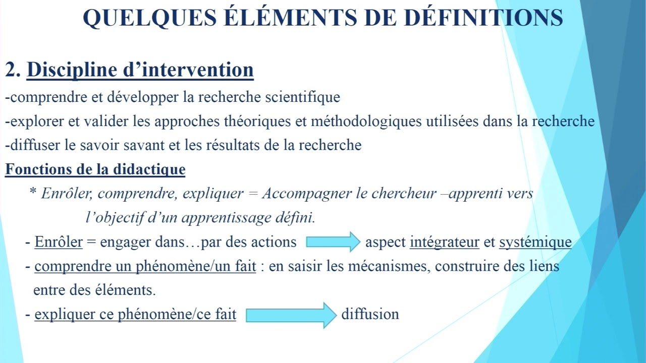 Didactique - conférence 01