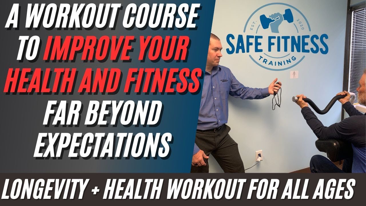 Exercise Workout Plan for Joint Pain, Health, Reverse Illness, Longevity, Seniors, Safe for All Ages