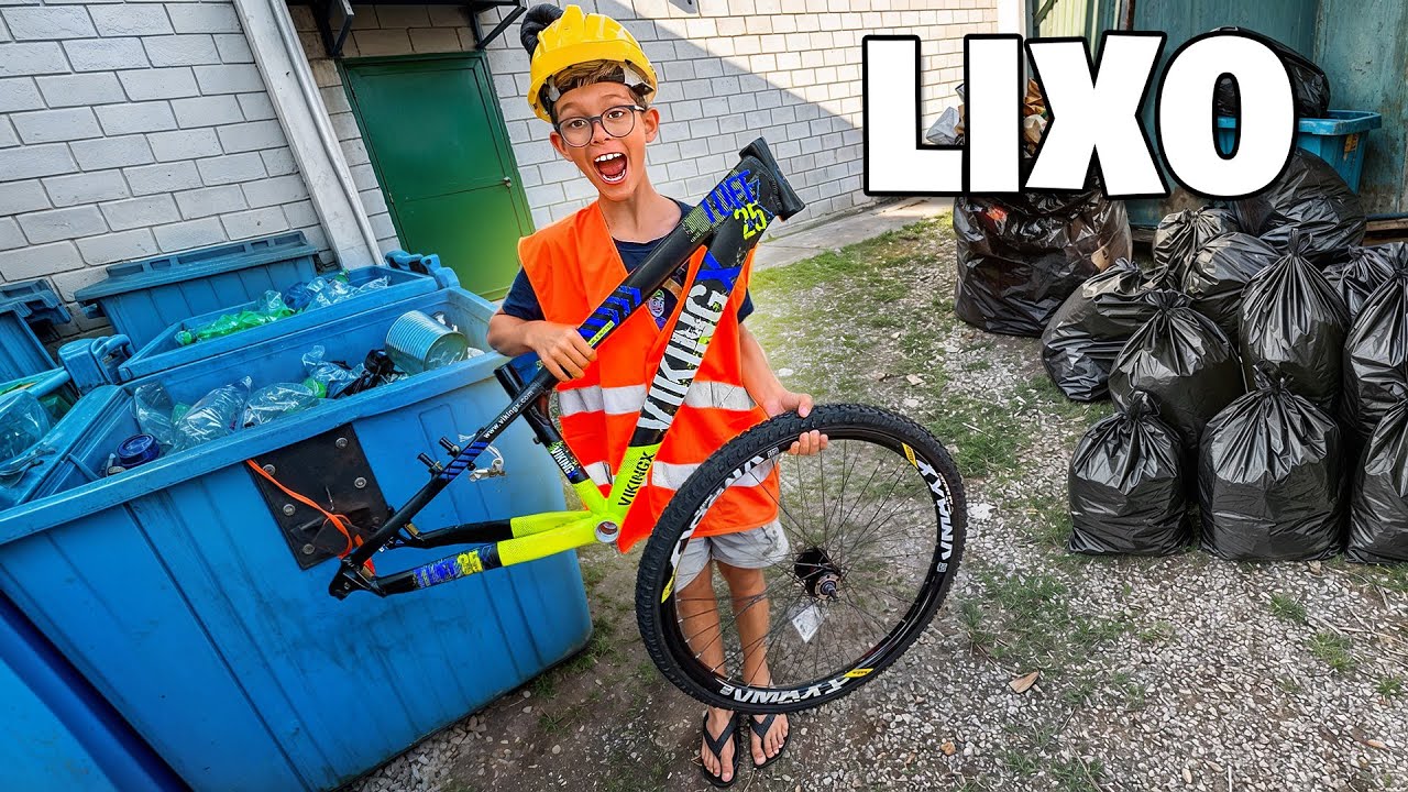 LIXÃO de BIKES de GRAU,  Achamos Muita Coisa
