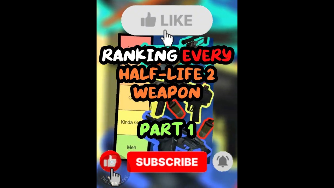 How Good Is Each Weapon in Half-Life 2? (Half-Life 2 Tierlist) #1