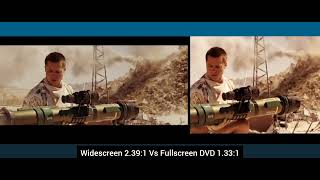 Mr & Mrs Smith (Thai dub) aspect ratio comparison widescreen vs fullscreen dvd bazooka shootout