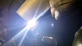 Aluminum Welding Some Fittings On A Radiator