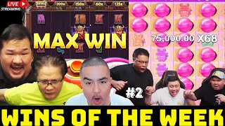 TEAM BIG BOY CHENG BIGGEST SLOT WINS OF THE WEEK#2 I #maxwin #slots #bigboycheng #bbc #highlights