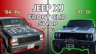 How to Swap Jeep Cherokee XJ Front End Clips - Early/Late Conversion