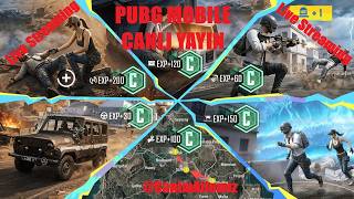 Pubg Mobile Yeni Mod Rank Kasıyoruz CA Team Full Rush ve UC Ödüllü Odalar Kuruyoruz