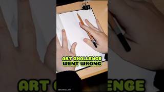 I failed my own challenge 😷🌡 #artistreallife #drawing #traditionalart #artstruggle #health
