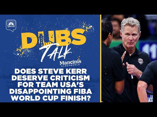 Team USA's Steve Kerr says long-term program of same 10 guys 'very  unrealistic