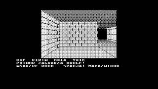 🏰 DUNGEON CRAWLER AI: FIRST-PERSON FRAMEWORK FOR ATARI 8-BIT🕹️