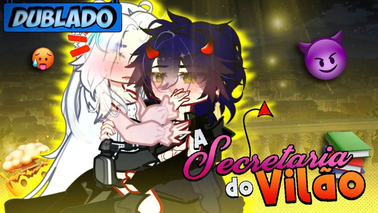 [DUBLADO] A Secretária Do... VILÃO?! 😈 | O Filme | Gacha Club