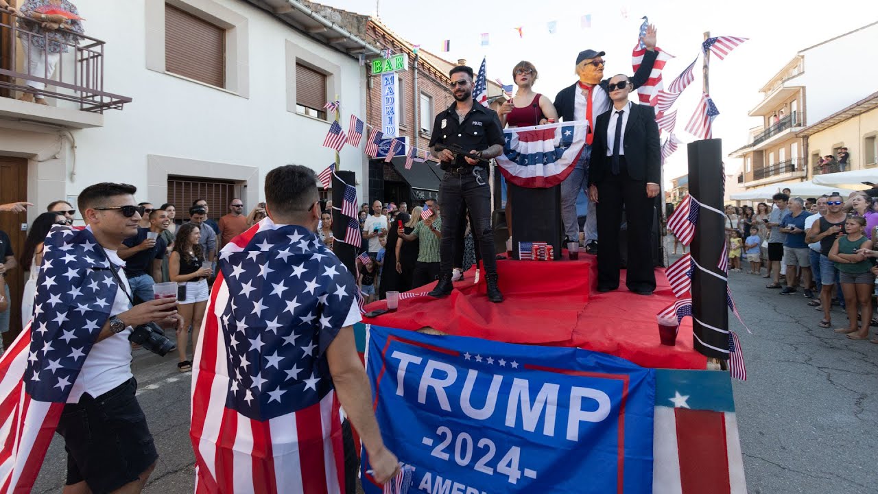 Desfile de Carrozas en Camarzana de Tera