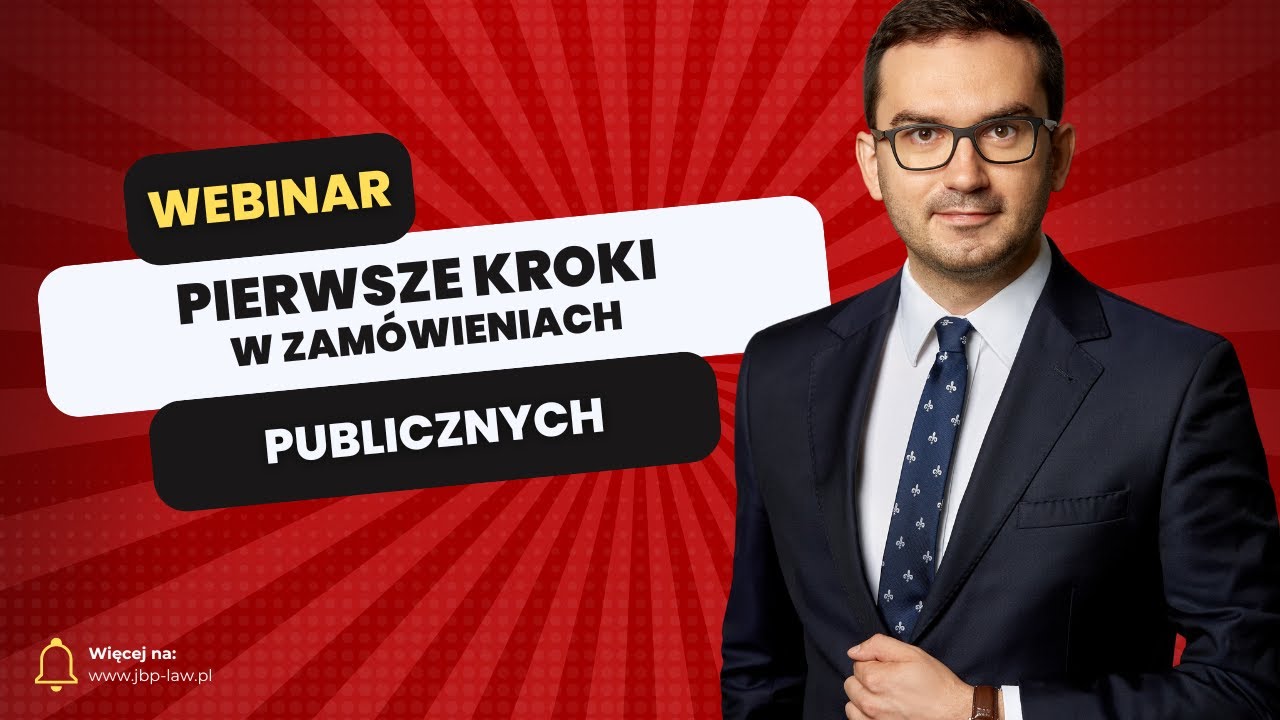 Pierwsze kroki w zamówieniach publicznych - szkolenie dla początkujących