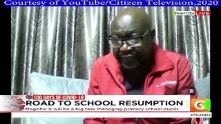 Prof. Oborah gives a cryptic answer to Trevor Ombija about education in Kenya