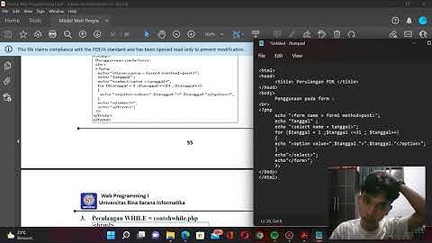 WEB PROGRAMING 1 - PERTEMUAN 9