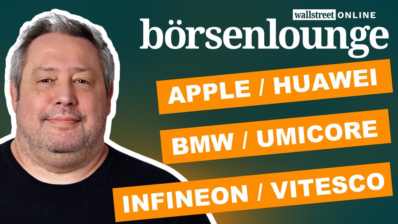Moderna | BMW | Infineon - Apple in China vom Thron gestoßen!