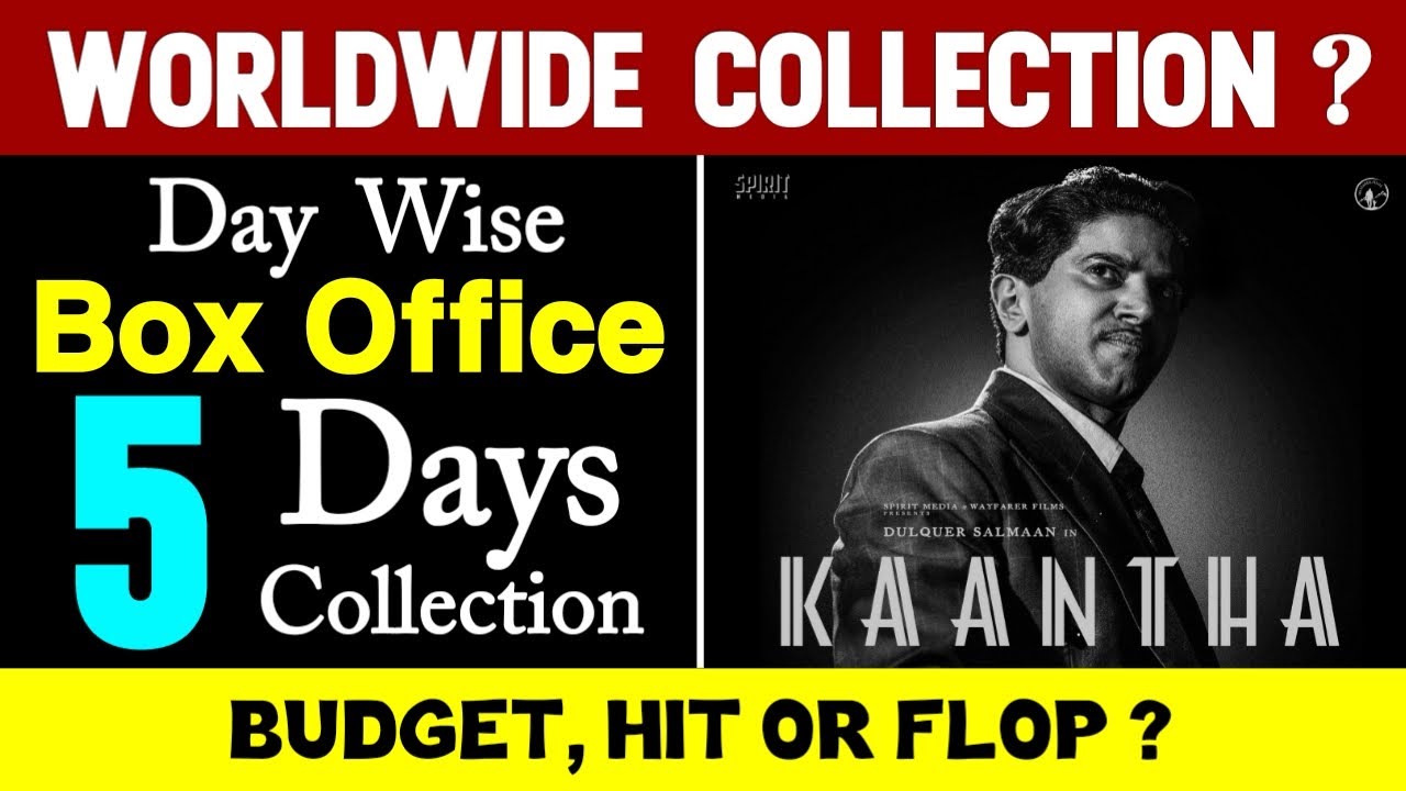 Kaantha 5 Days Box Office Collection | Kaantha Tamil Movie