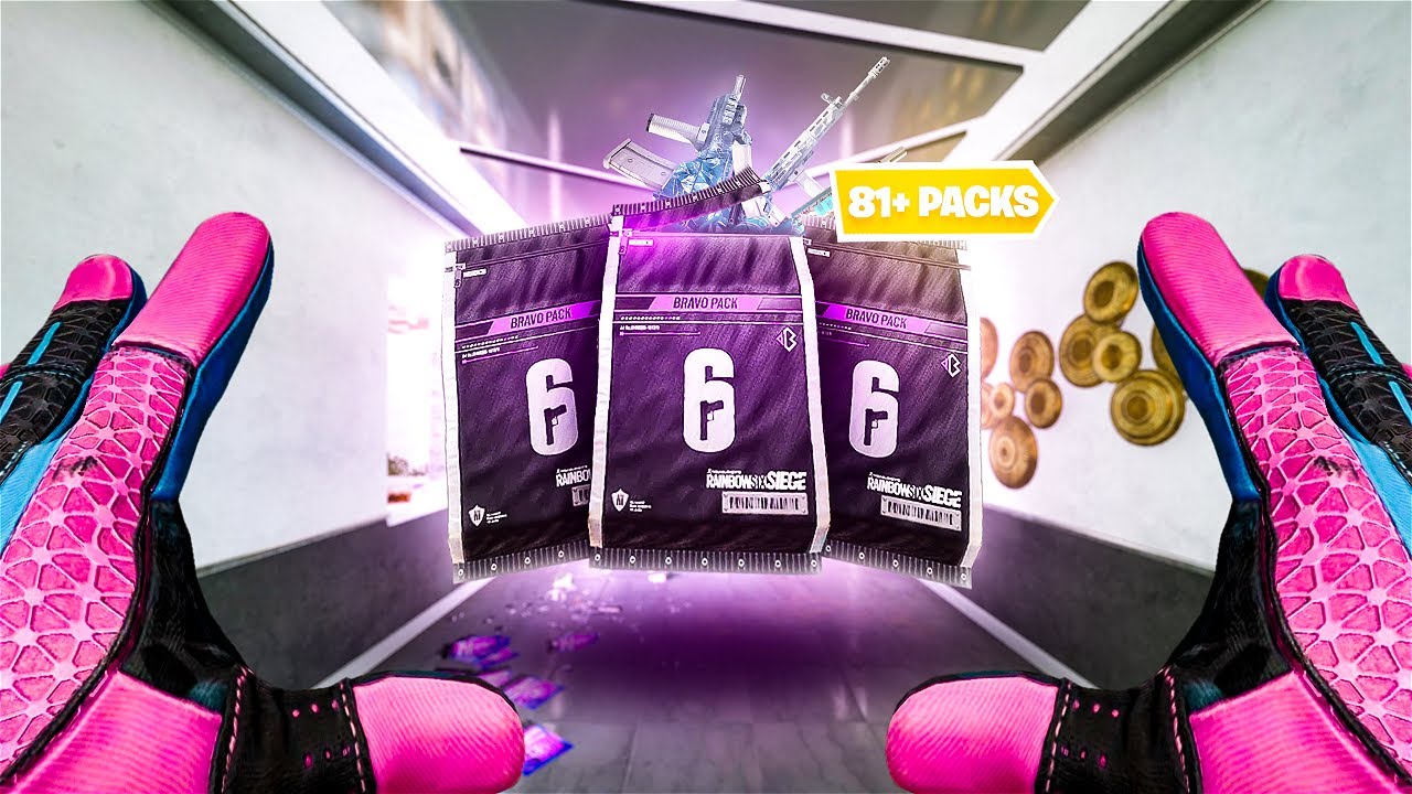 These Packs Are GLITCHED!!! I Only Pull BLACK ICE... Rainbow Six Siege