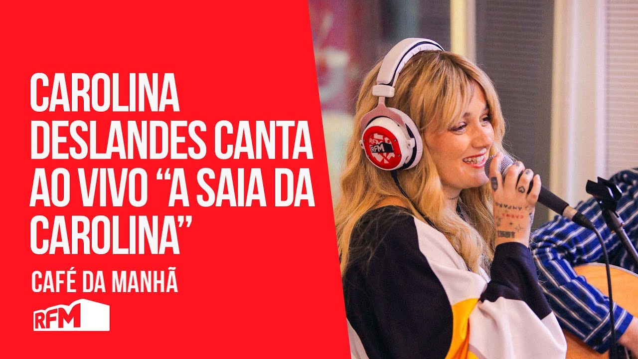 Carolina Deslandes canta ao vivo "A Saia da Carolina" - RFM - YouTube