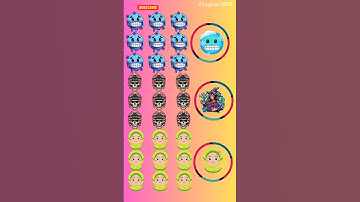 Find the odd one out Emoji Challenge💡 #shorts #quiz #puzzle