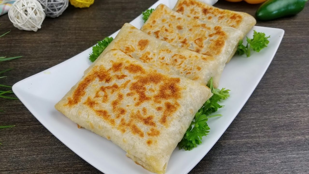أسرع وأسهل فطائر بدون عجن او مجهود بعجينة الخلاط السائلة روعة للغداء أو العشاء | Meat pie recipe