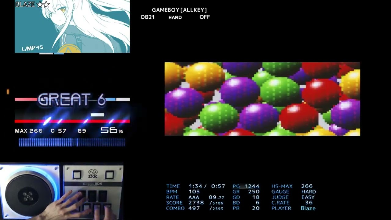 [BMS] GAMEBOY [ALLKEY] HARD CLEAR AAA