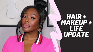 GRWM: HAIR + MAKEUP + LIFE UPDATE  | DIOR FACE &amp; BODY | The Princess Lifestyle