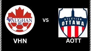 Atletico Ottawa OPDL vs Vaughan SC OPDL 2010 U16 Top Rated Cup Final.