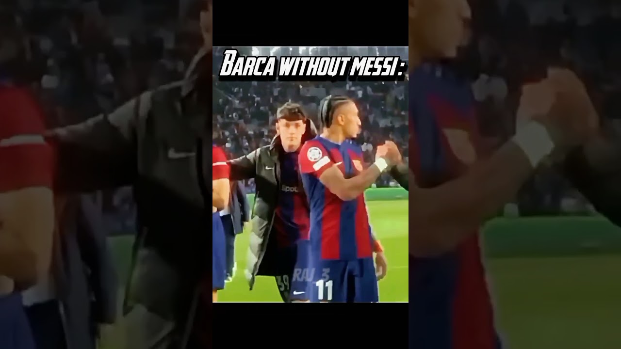 Barca Without Messi is Nothing 💔 
