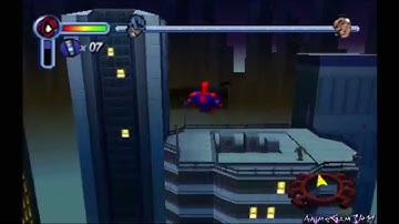 Spider-Man PS1 Gameplay #2 Spidey vs Scorpion (And The World)