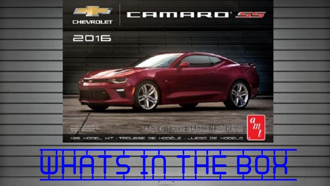 Whats In The Box, AMT 2016 Chevy Camaro SS - YouTube