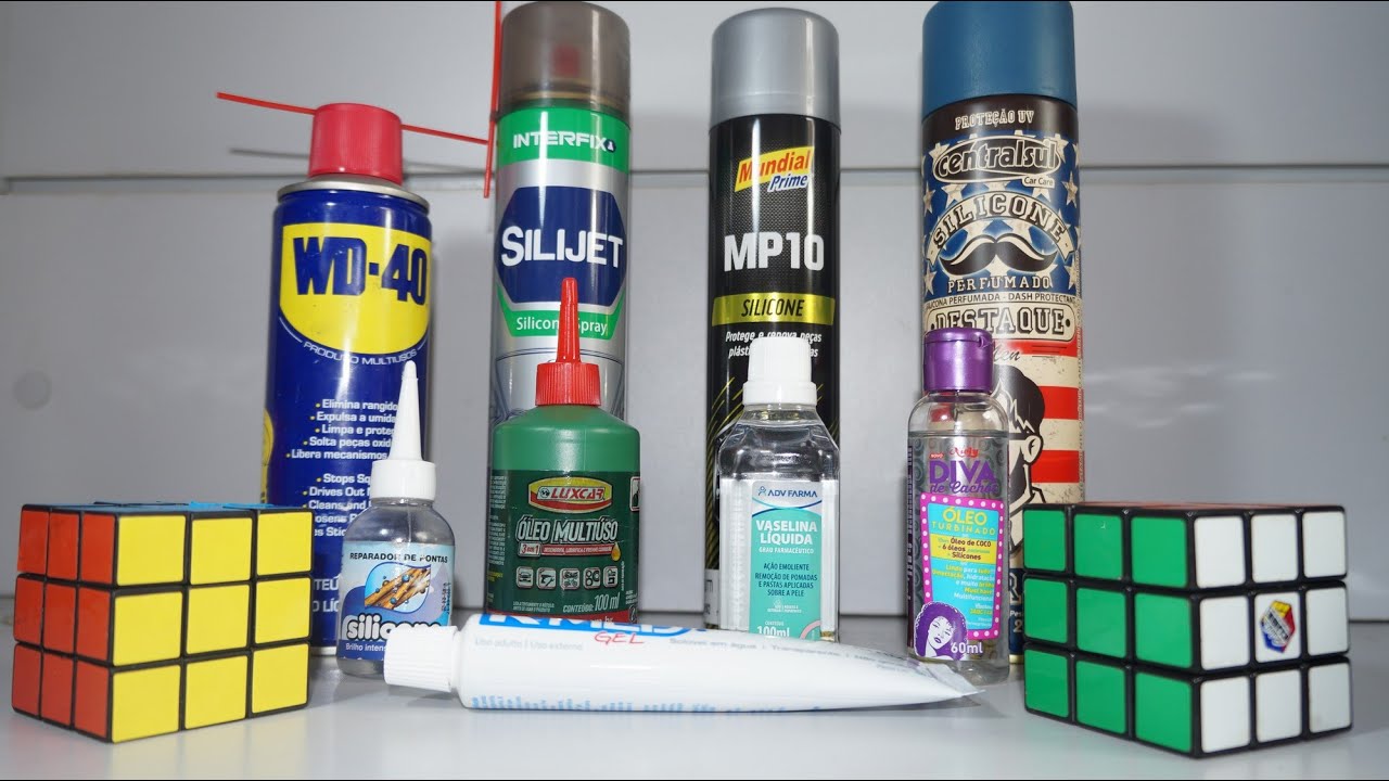 😨 Veja o que acontece se você usar isso para lubrificar o cubo mágico 😱