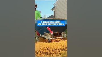 3 Reasons You Shouldn’t Use Sand for Lawn Leveling #shorts