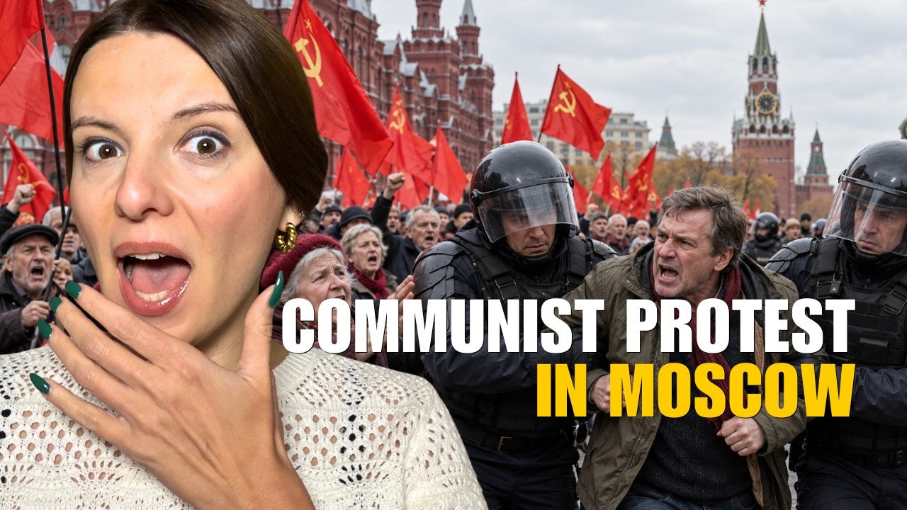 PROTEST IN MOSCOW: COMMUNISTS DEMAND FREEDOM, KREMLIN ANSWERS WITH ARRESTS Vlog 1552: War in Ukraine