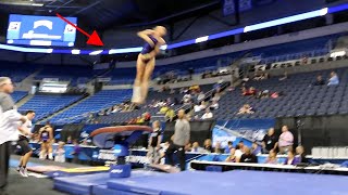 Julianna Cannamela Yurchenko Full (LSU) - 2017 NCAA Championships Training