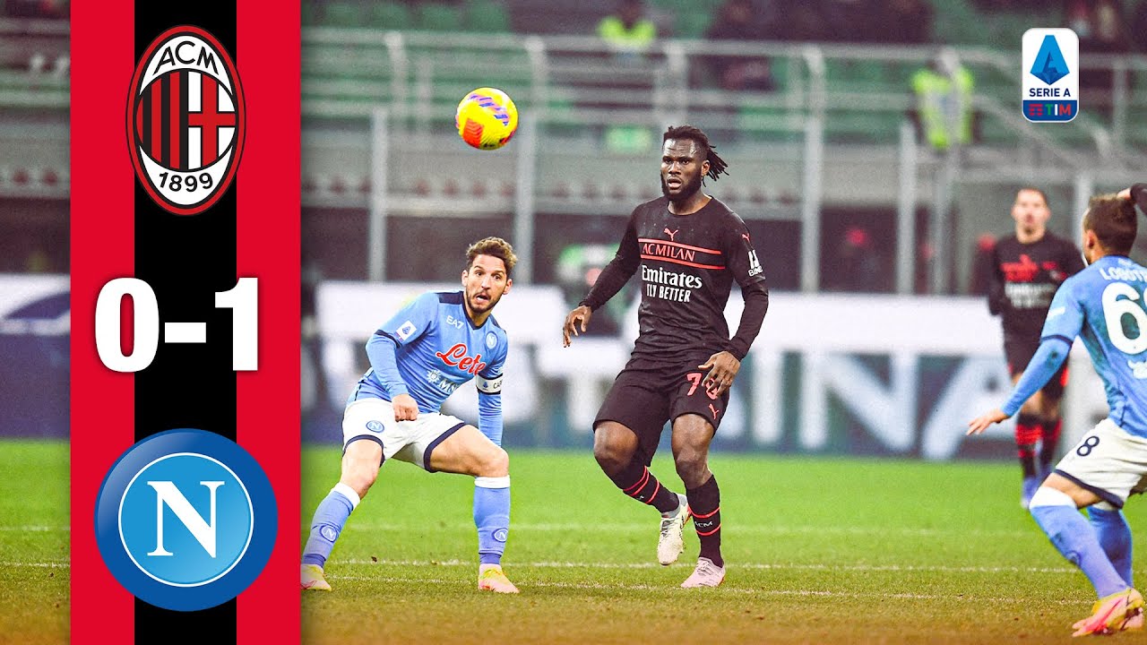 VAR out Kessie's equalizer | AC Milan 0-1 Napoli Highlights Serie A YouTube