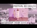 Interview: Neon Soho, Festival da Canção 2023 [Portugal&#39;s #Eurovision National Selection]