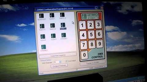 GWDMX DMX LIGHTING CONTROLLER - DJ MOBILE DISCO CA8 - GREENWICH INSTRUMENTS
