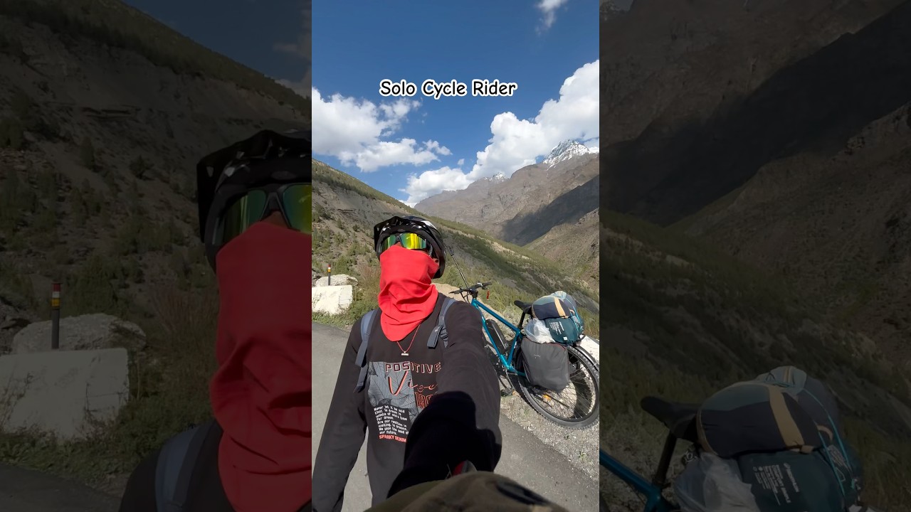 Solo Cycle Rider 🚴‍♂️🔥 