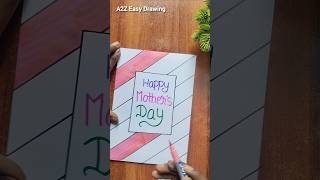 Mother's Day Card Drawing / Happy Mother's Day Card Ideas #shorts #card
