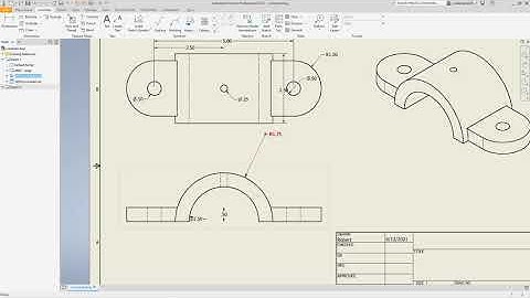 Inventor Dimensioning tools