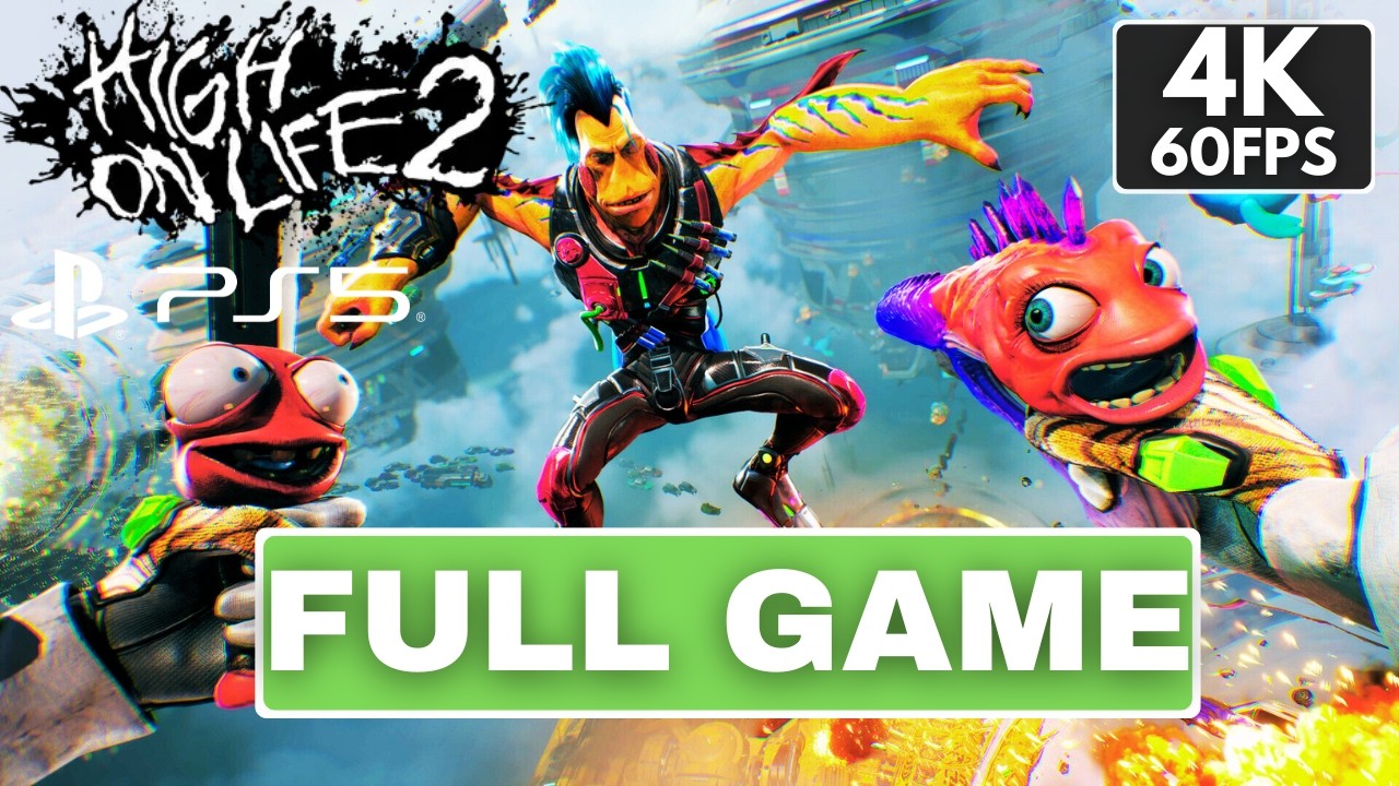 High On Life 2 Gameplay Walkthrough FULL GAME [4K 60FPS PS5] - No Commentary