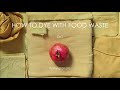 FROM WASTE TO COLOR - How to dye fabric with food waste ep. 1 POMEGRANATE